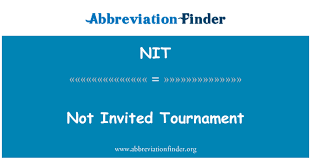 NIT - Not In Tournament